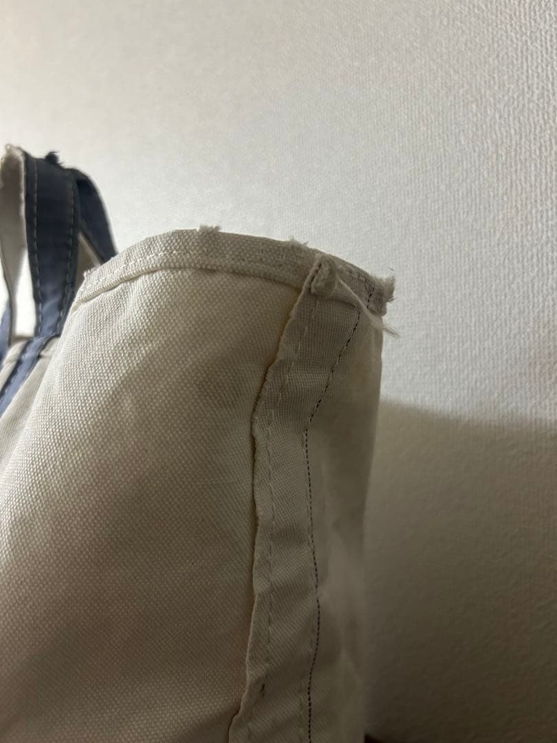 80s L.L.Bean BOTE&TOTE ギザタグ NAVY/LARGE