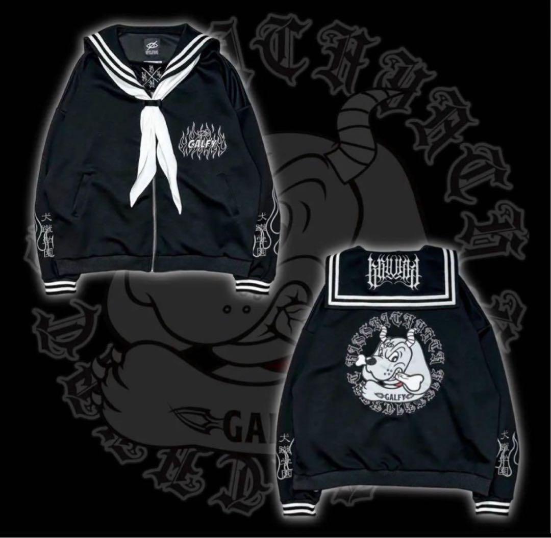 GALFY×KRY 秋コレクションアイテム 犬の企み学園 1点 GALFY】卍ドライバーズニット | OUR BRAND,GALFY | PRESSING WEB SHOP