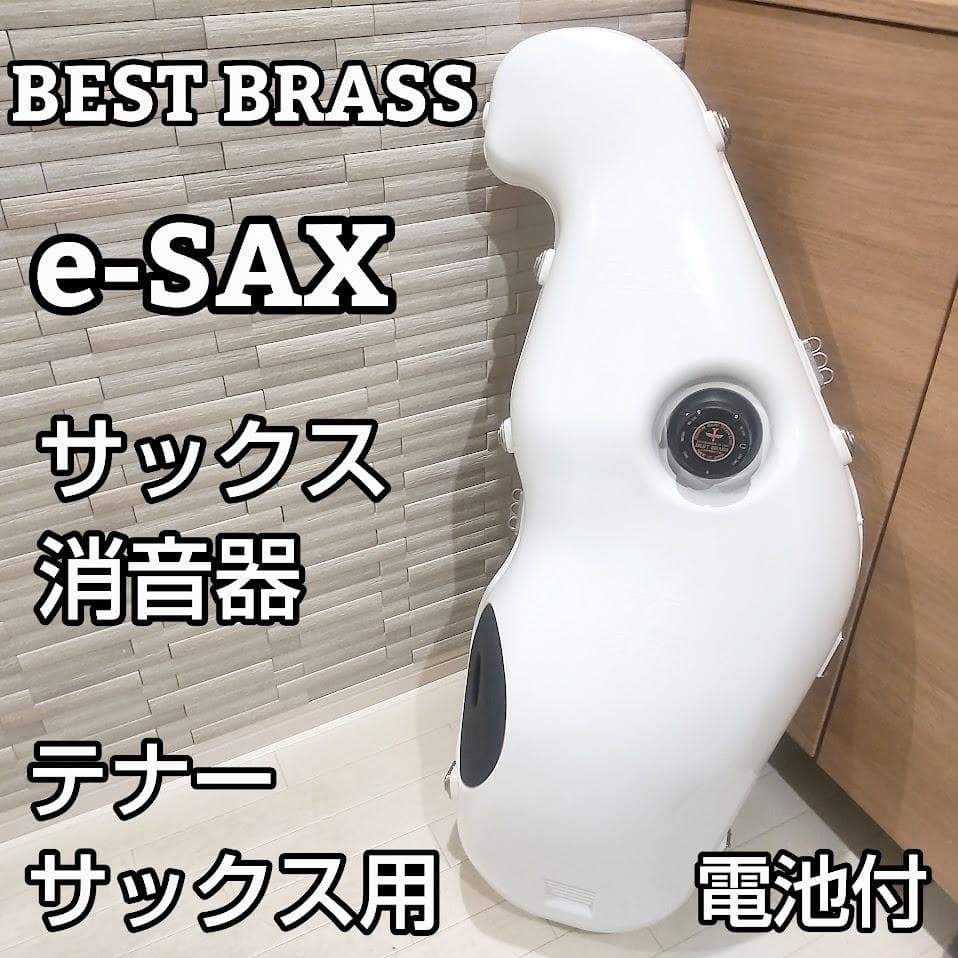 BEST BRASS e-SAX テナーサックス用 サクソフォン用消音器 テナーサックス用消音器「e-Sax」ご購入でケースプレゼント｜サウンド