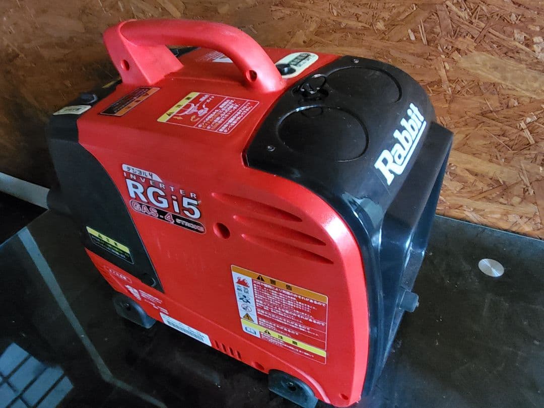 マキタポータブル 防災用ガスインバーター発電機ラビット RGi5新品