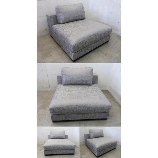 展示品□エリア東京□HASHIRAMA□アームレス1人掛けソファ□ウォールナット