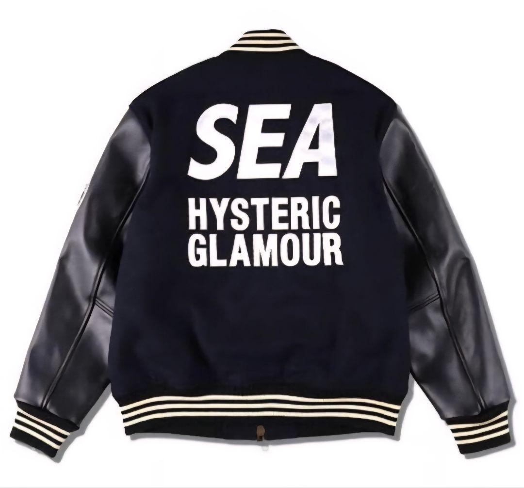 HYSTERIC GLAMOUR WINDANDSEA スタジャン 木村拓哉着用 - メルカリ
