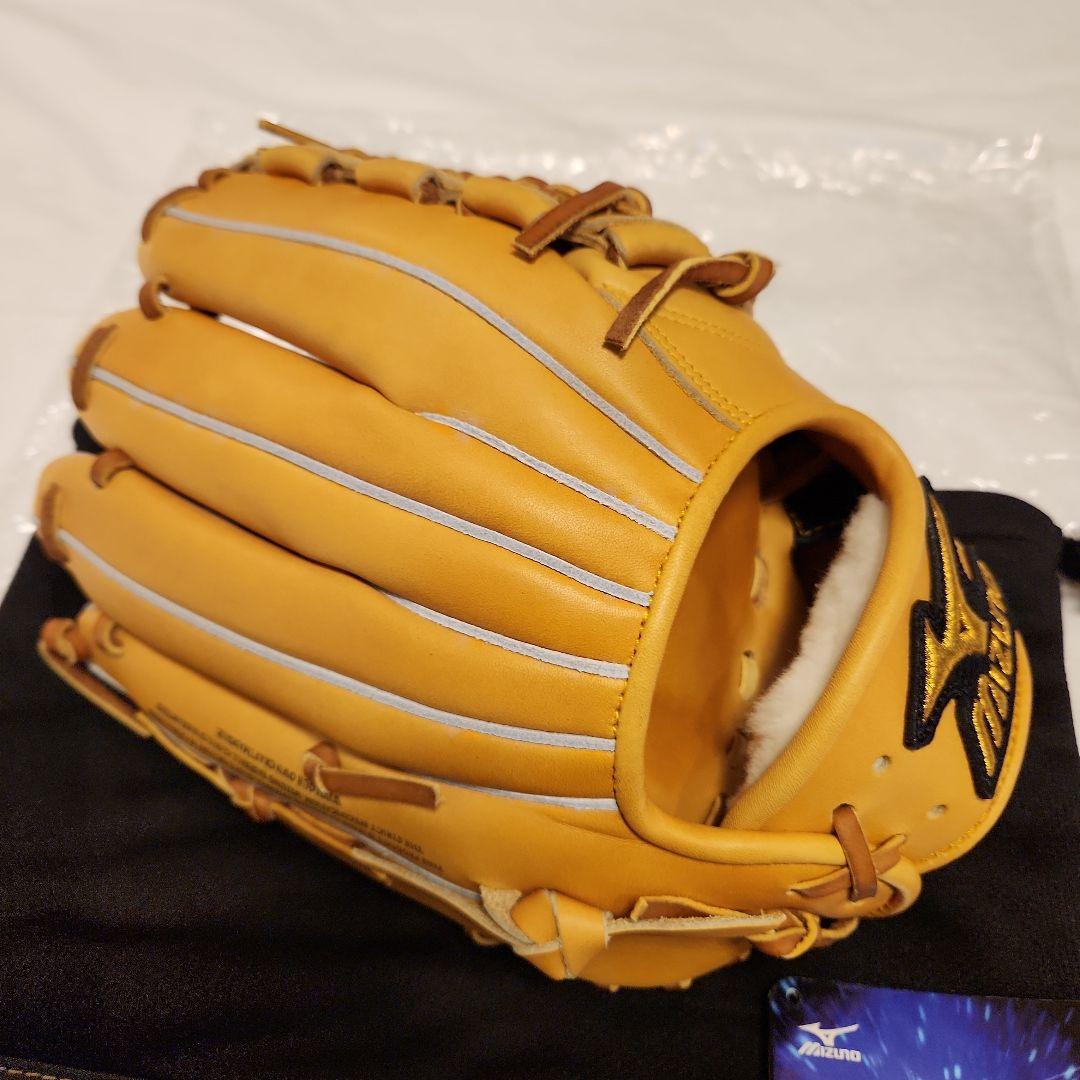 希少】ミズノプロ 軟式 ノースアメリカンステアハイド サイズ9