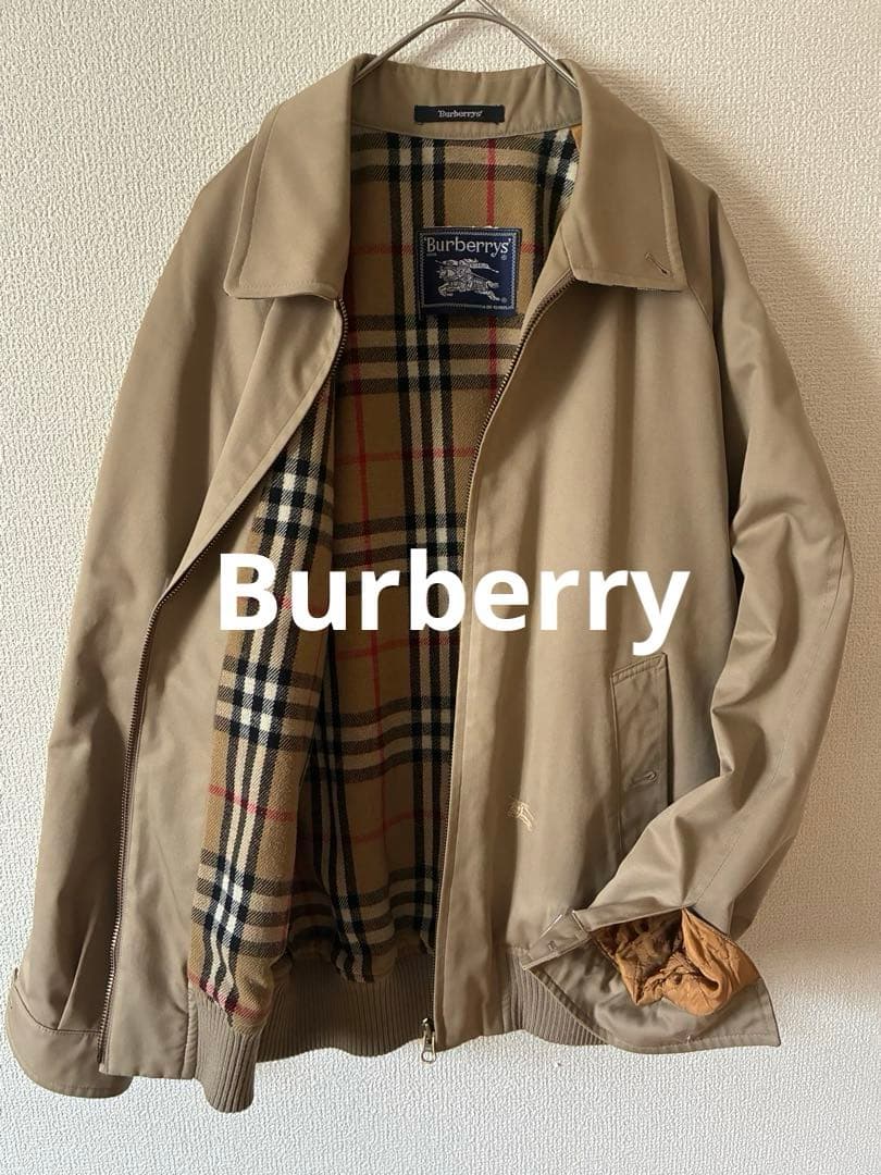 Burberrys’ ジャケット ノバチェック 茶系 ベージュ メンズＭ 中古・古着通販】BURBERRY (バーバリー) ノバチェックジャケット
