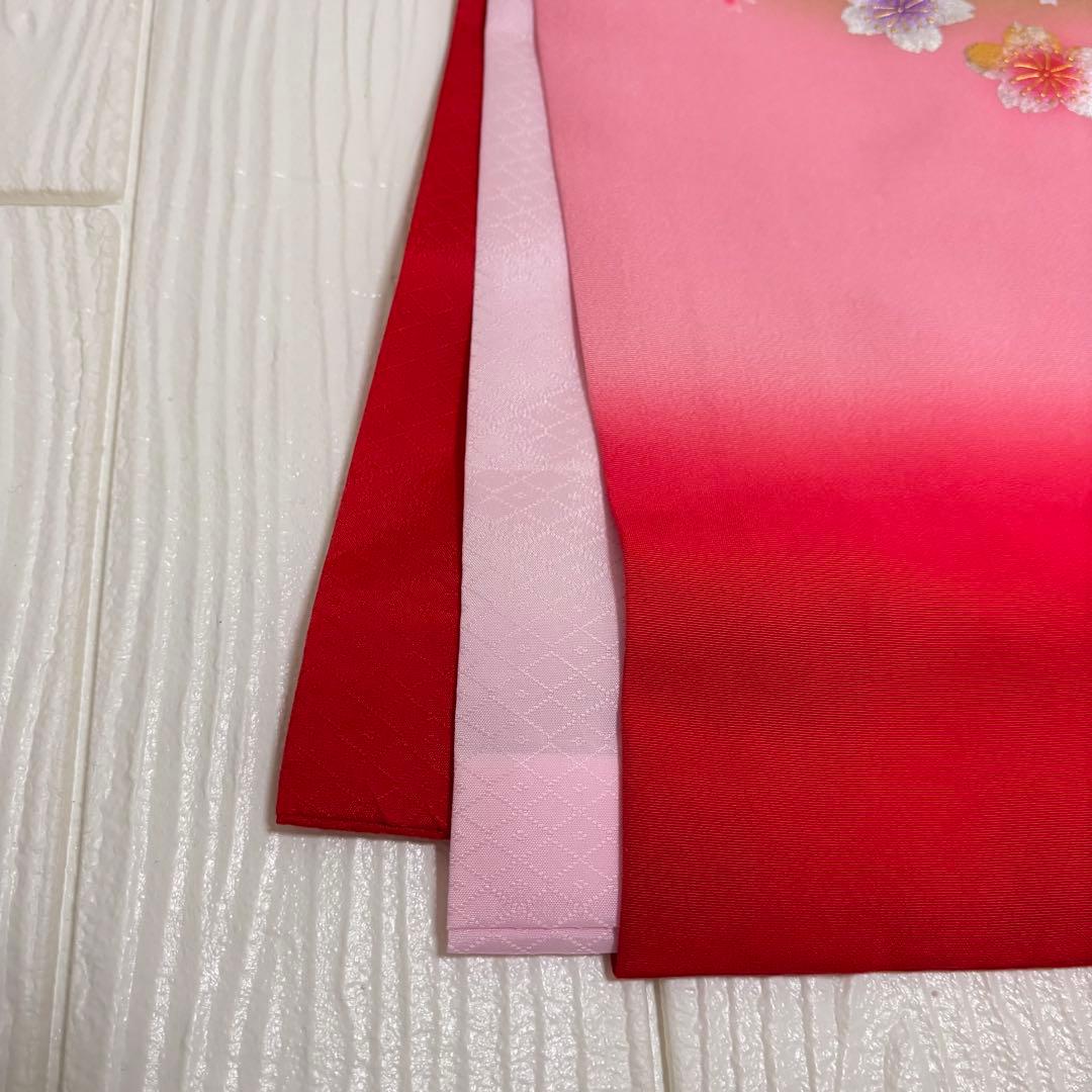 《新品》日本製 特選刺繍 ぼかし京友禅 本金銀箔技法 お宮参り 産着 たとう紙付