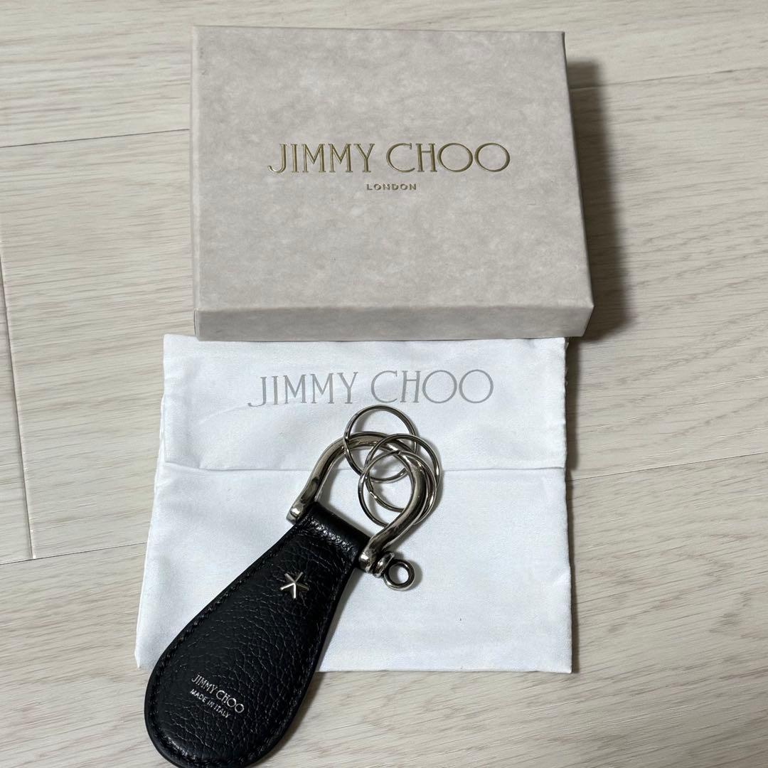 【最終値下げ】JIMMY CHOO ジミーチュウ WARREN キーリング JIMMY CHOO（ジミーチュウ） キーリング WARREN GRC ワーレン メンズ