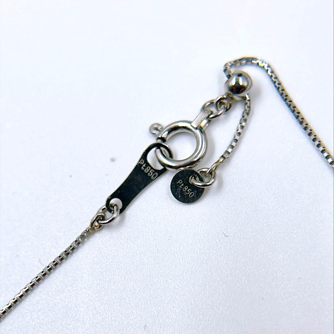 トップ Pt900 ダイヤモンド 1.383ct ネックレス Pt850