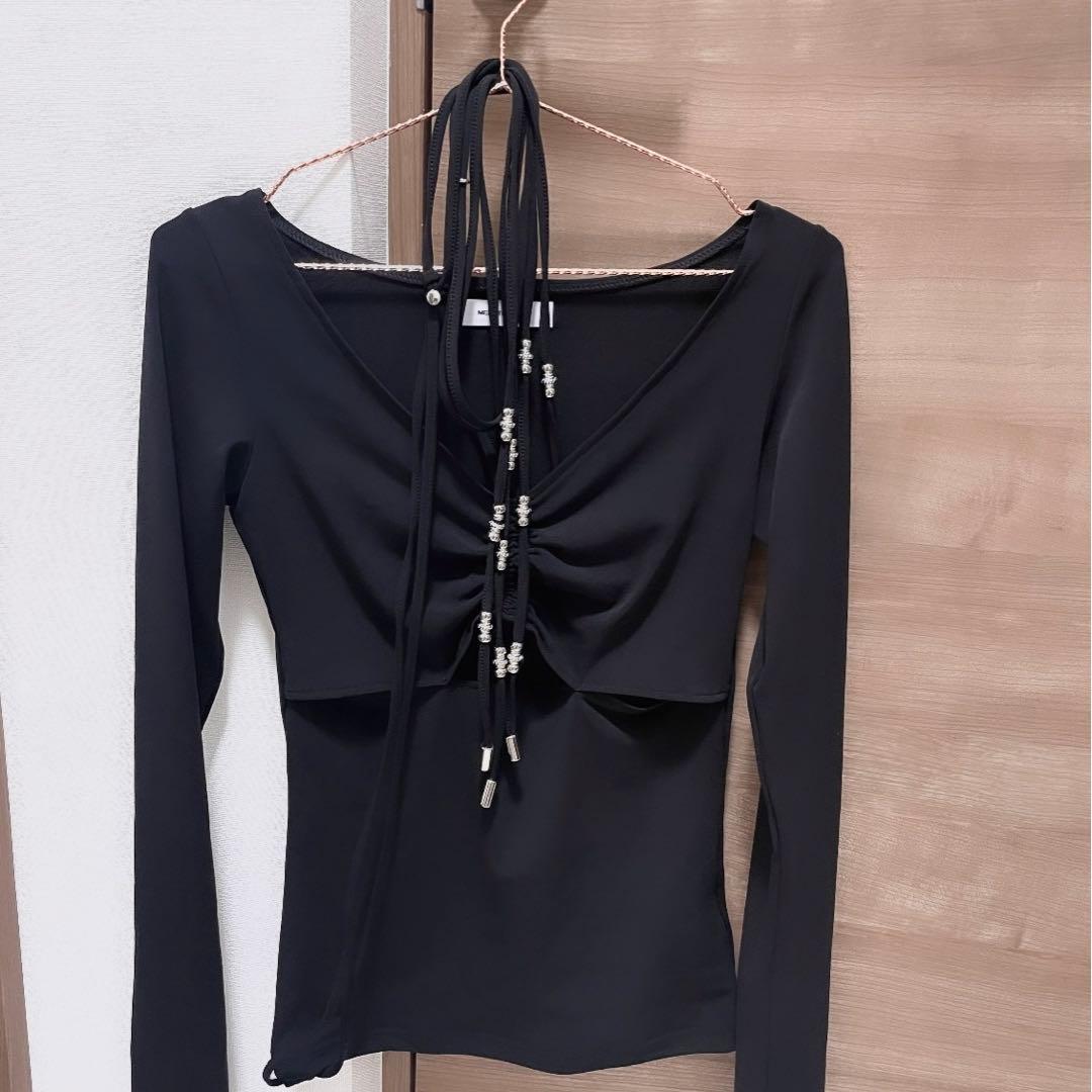 MELT THE LADY♥beads open tops black melt the lady beads open tops