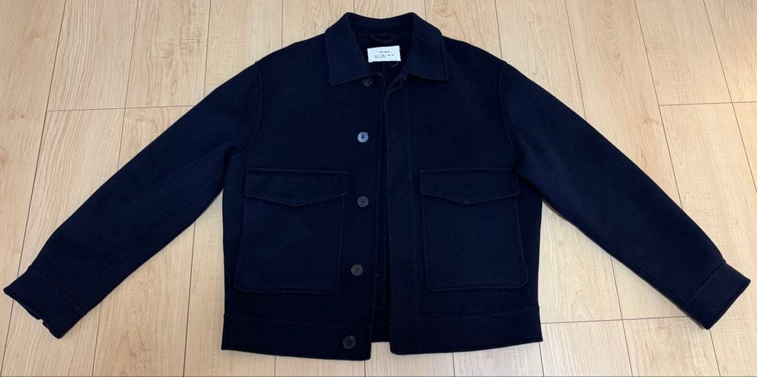 ZARA ORIGINS (ザラ オリジンズ) 100%ウール シャツジャケット - メルカリ