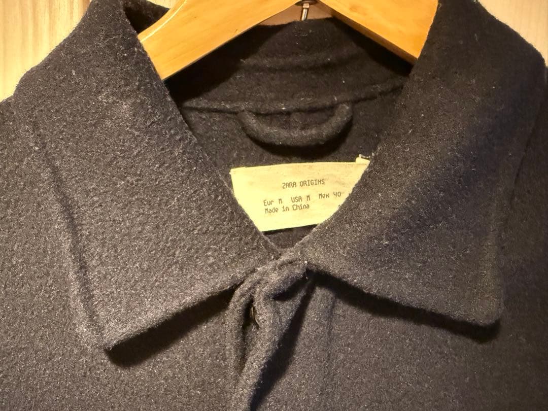 ZARA ORIGINS (ザラ オリジンズ) 100%ウール シャツジャケット - メルカリ
