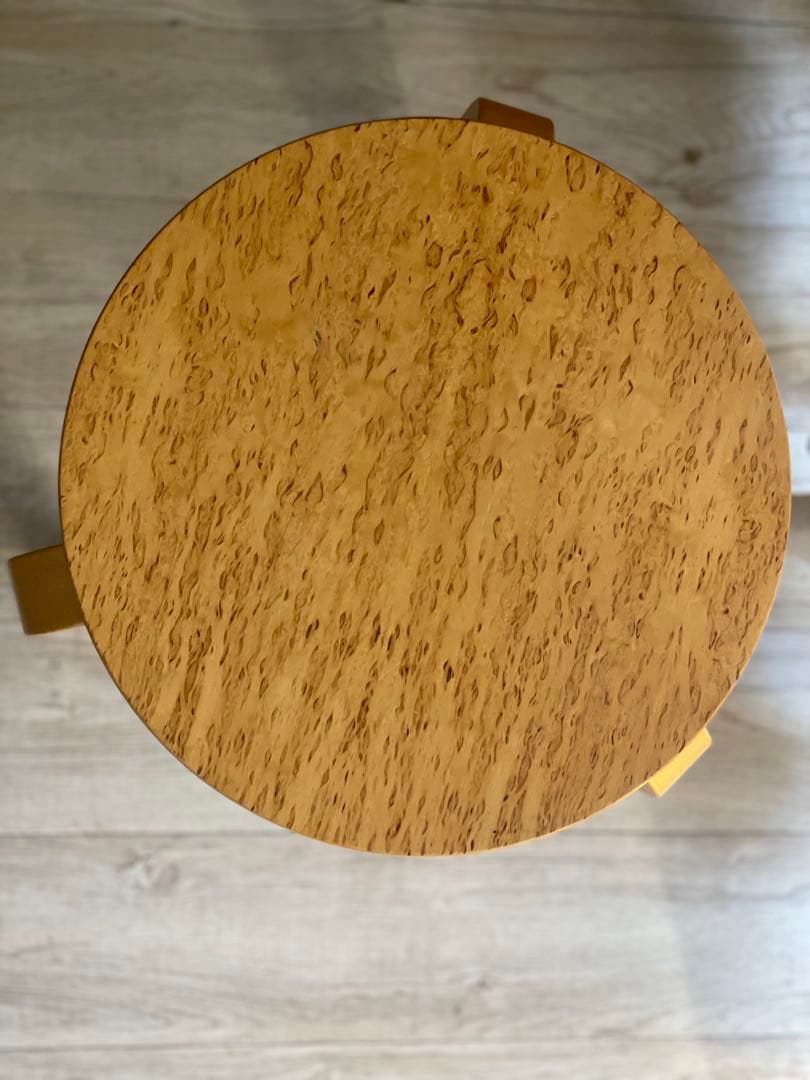 希少　Artek stool60 カーリーバーチ　最終価格 アルテック artek スツール60 Stool60 3本脚 2003年 スツール60の70