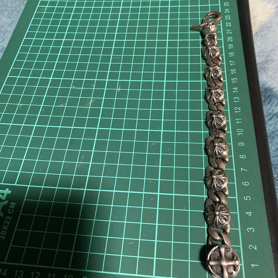 ブレスレット　925 ch クロス CHROME HEARTS CHクロスボール ブレスレット #2 シルバー 925