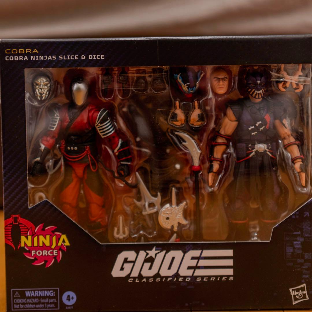 ハズブロ GIジョー コブラ ニンジャフォース ニンジャ スライス & ダイス G.I. Joe Classified Series #160, Cobra Ninjas Slice & Dice