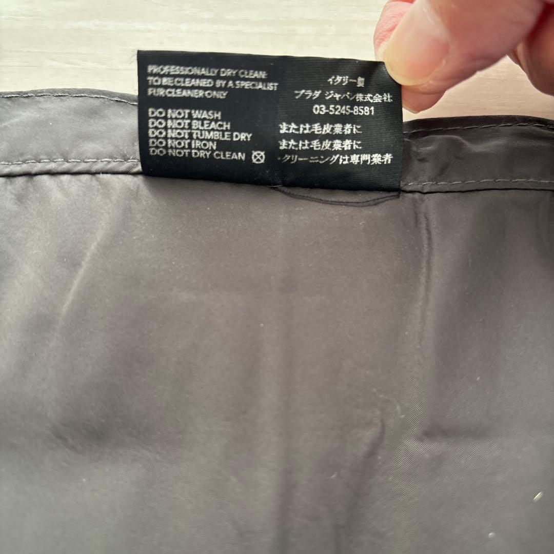 CASUAL様専用 プラダ PRADA ハラコJKT レザーJKT ファー付き - メルカリ