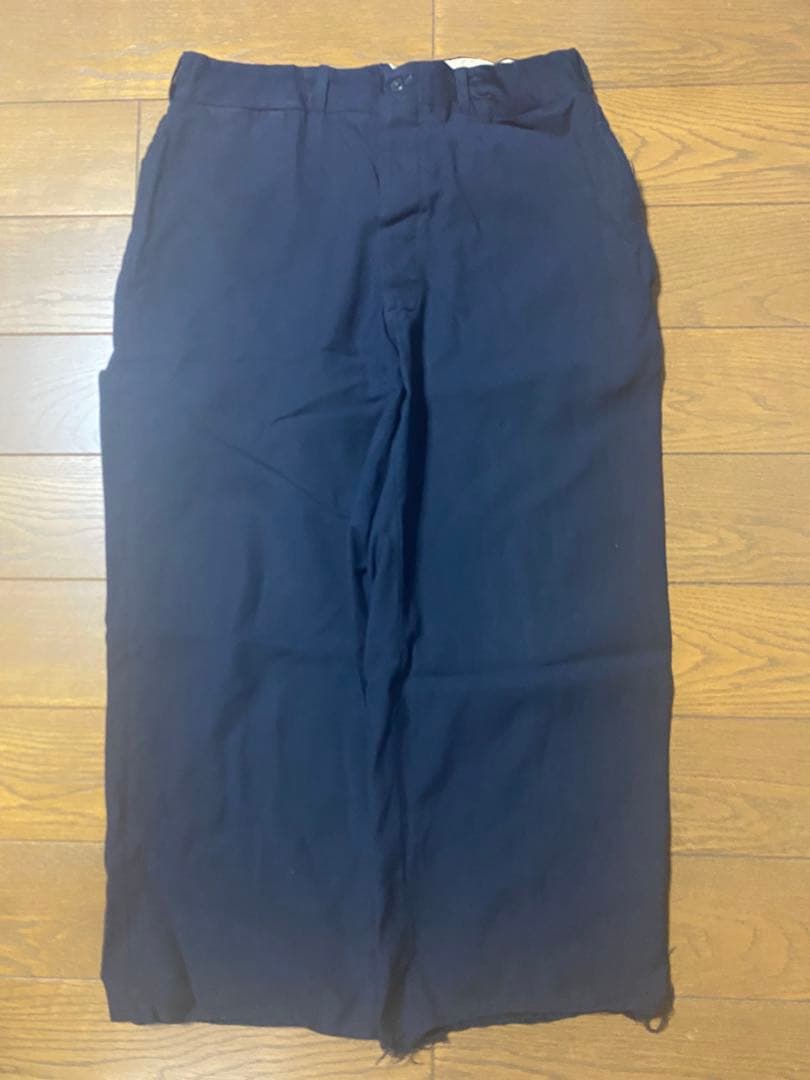 40s 50s ウールギャバジン スラックス 黒 ロカビリー 40s 50s ウールギャバジン スラックス 黒 ロカビリー