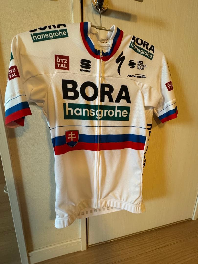 スロベニア BORA hansgrohe サイクルジャージ 上下Mサイズ サガン