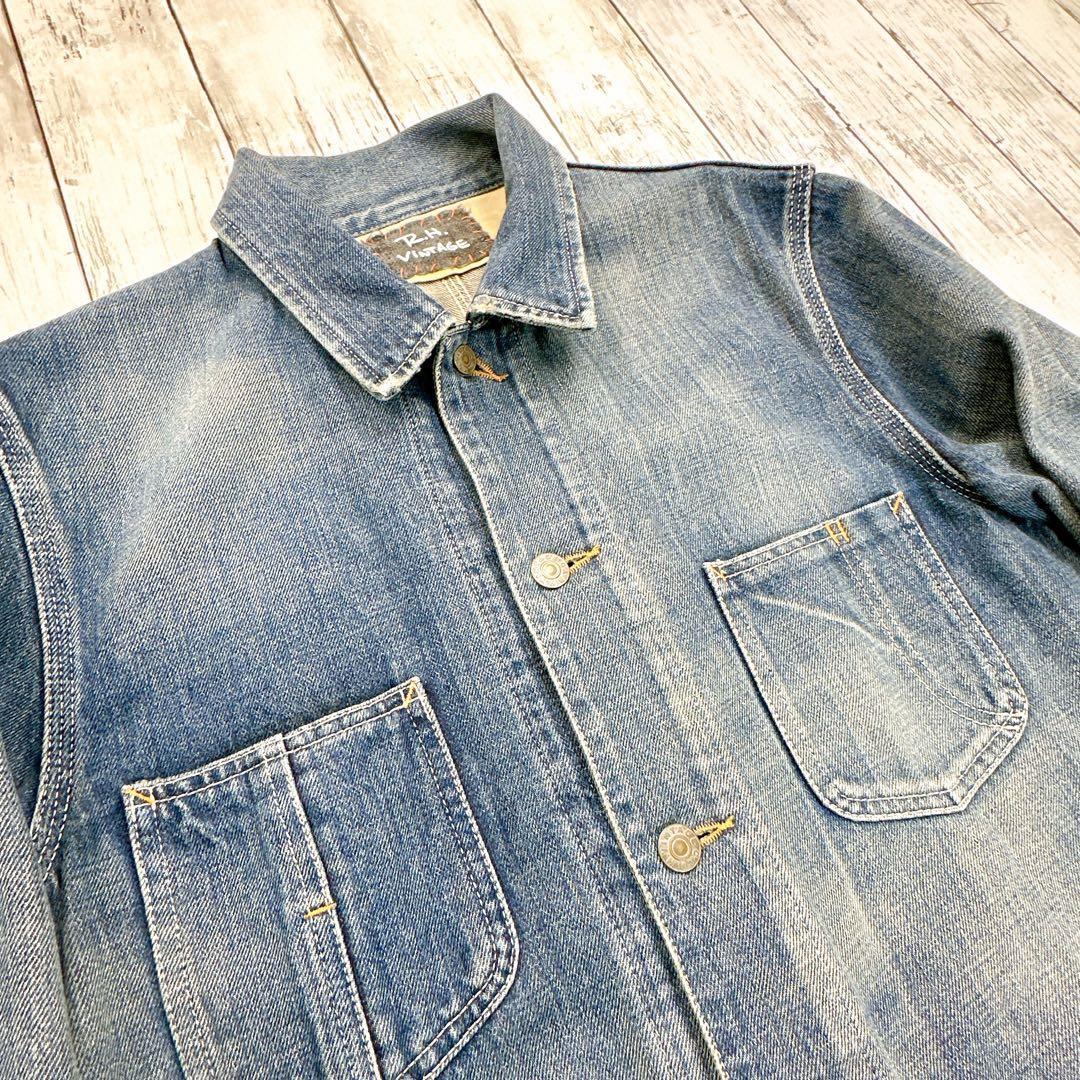 Ron Herman☆ロンハーマンヴィンテージ デニムカバーオール Mサイズ