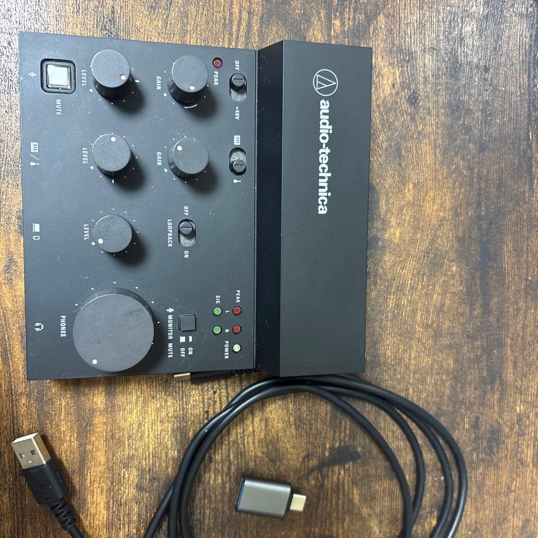 audio-technica AT-UX3 オーディオインターフェイス AT-UMX3｜マイクロホン：マイクアクセサリー｜オーディオテクニカ