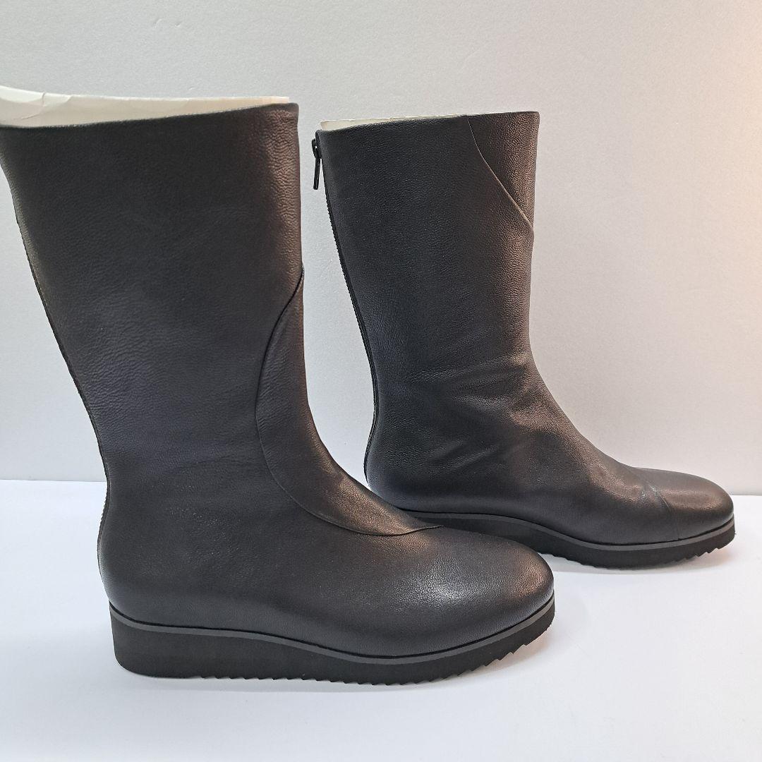 JURGENLEHL ヨーガンレール ロングブーツ ブラック 23.5cm - メルカリ