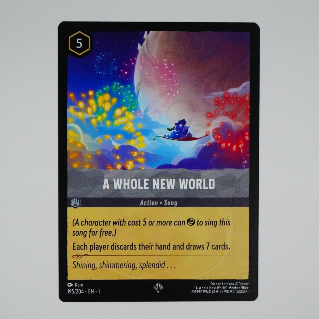 ディズニー ロルカナ ホールニューワールド スーパーレア - メルカリ