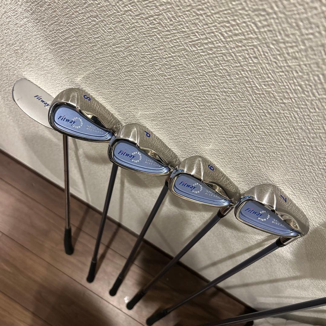 Fit way 420 レディースL 右利き ハーフゴルフセット - メルカリ