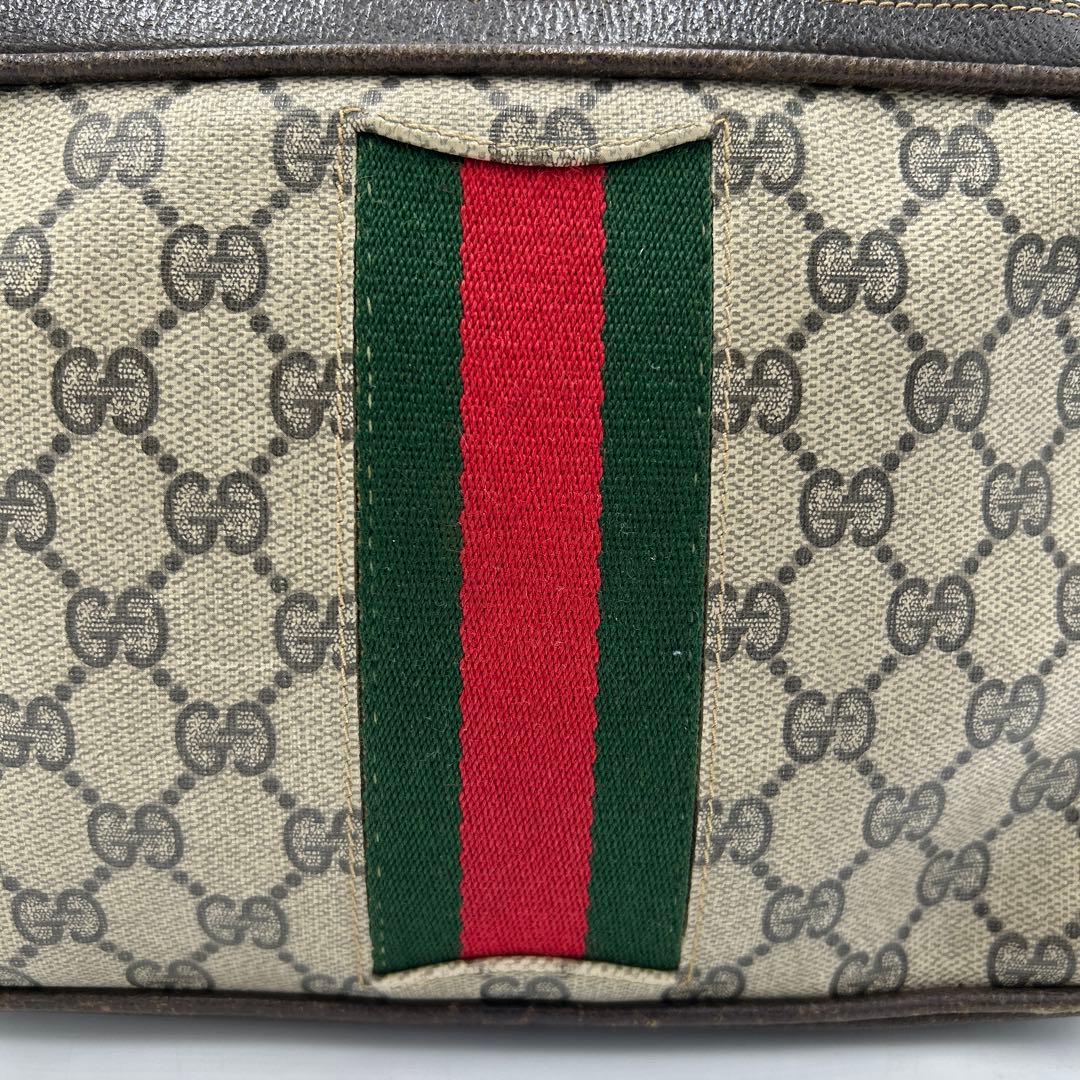GUCCI シェリーライン GGスプリーム オールドグッチ クラッチバッグ