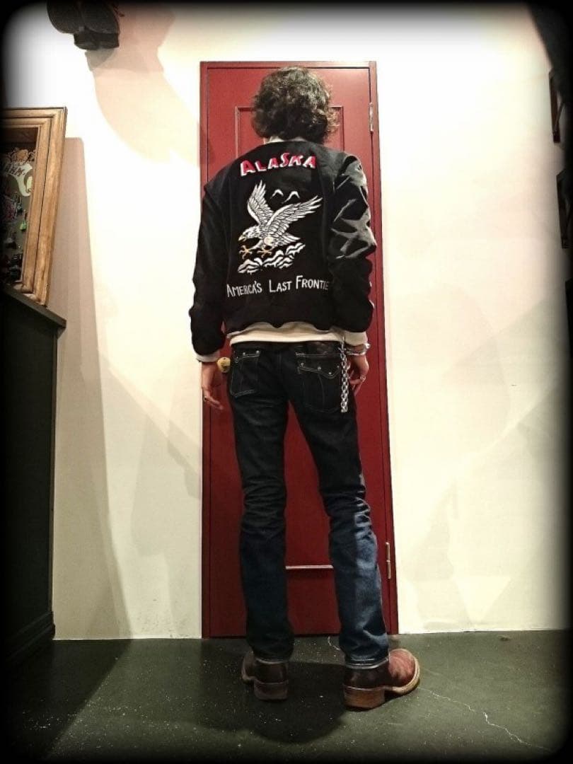 り*マ様 BANKROBBER バンクローバー リバーシブルスカジャン - メルカリ