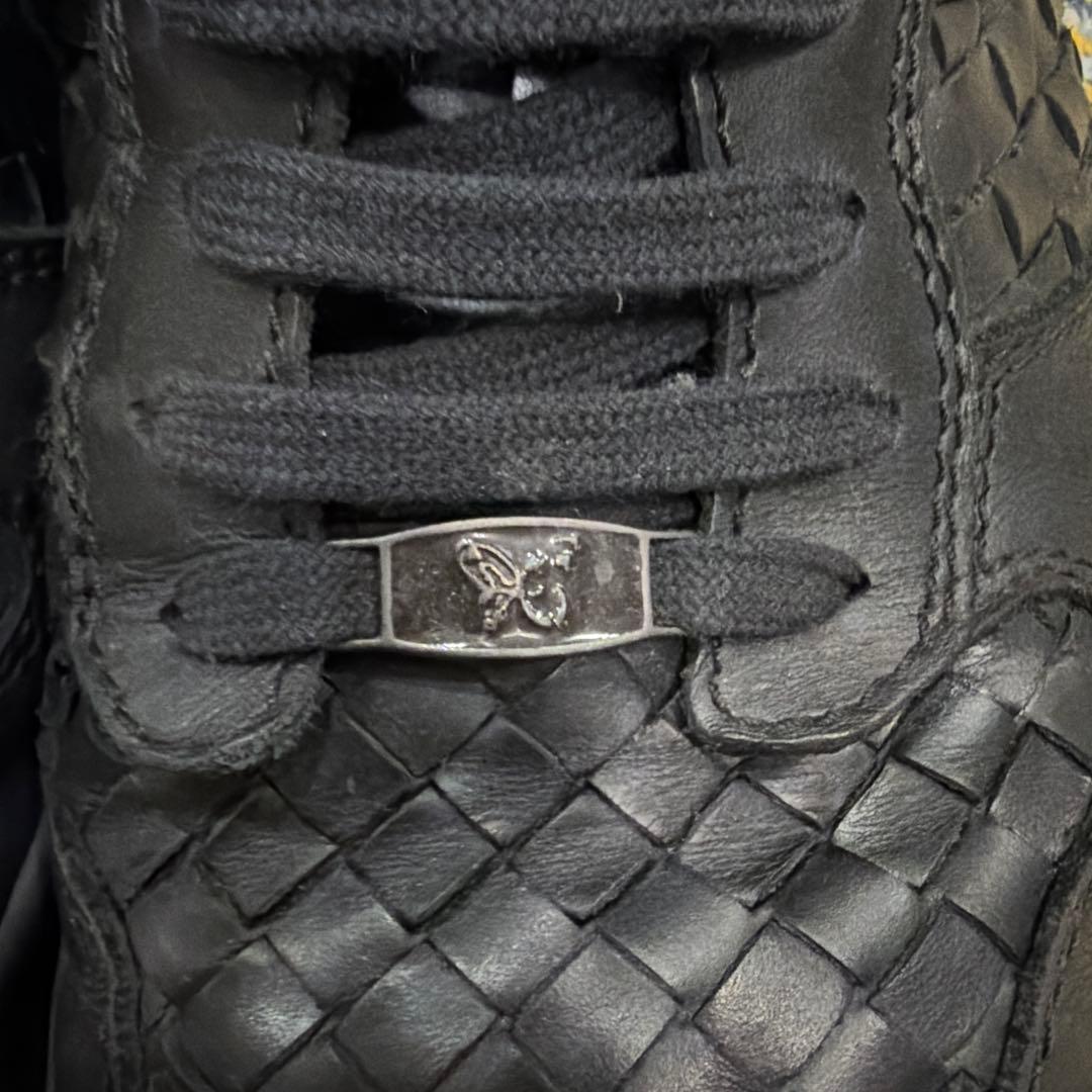 ボッテガヴェネタ メンズスニーカーブラック - メルカリ