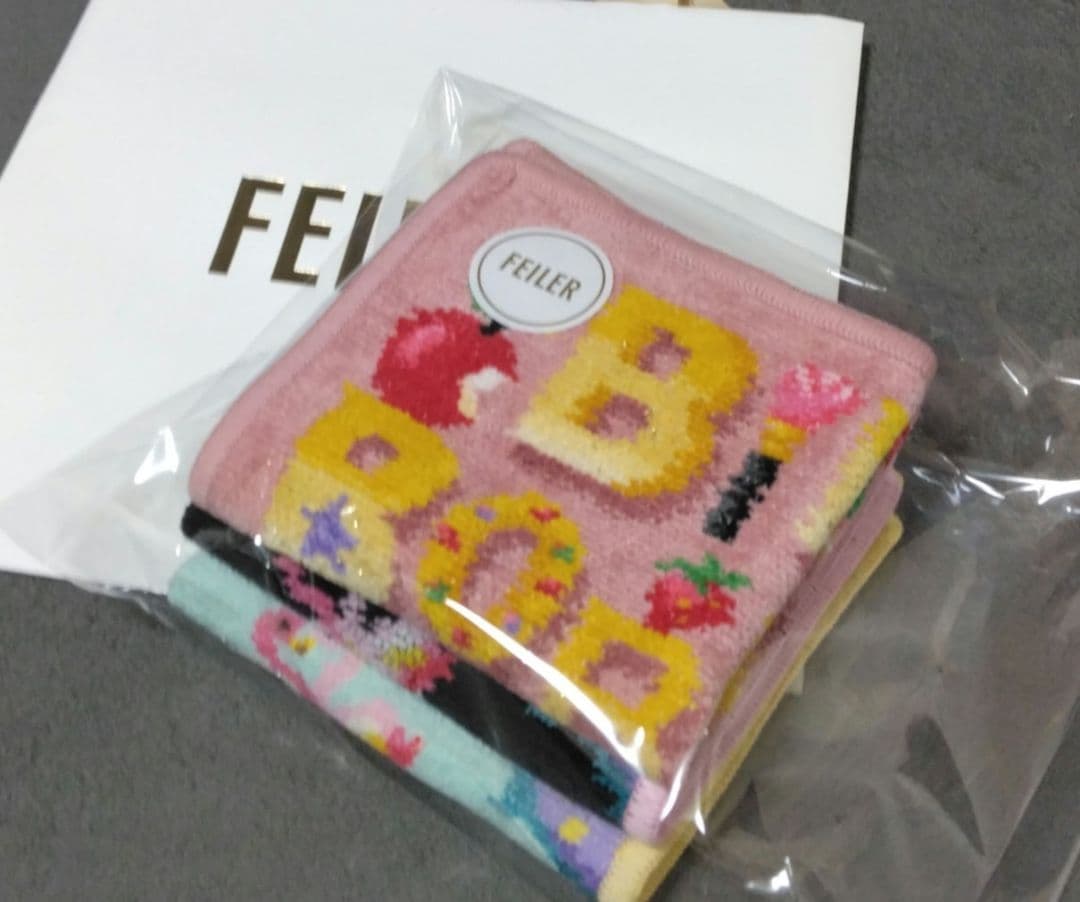 フェイラー FEILER 神崎恵さんコラボハンカチ 3枚セット - メルカリ