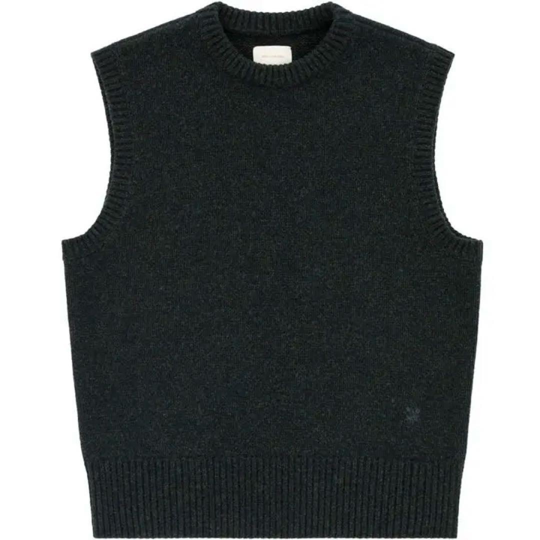 トップス 22FW Aime Leon Dore Knit Crewneck Vest Aime Leon Dore Crochet Sweater Vest (Navy Multi) Size Large New