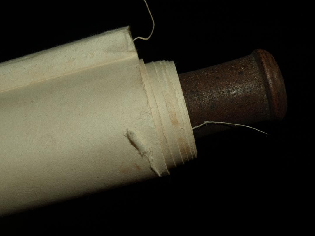 中国明時代の掛軸 作 激安骨董品 肉筆保証 博物館保管品 BD197A10-3