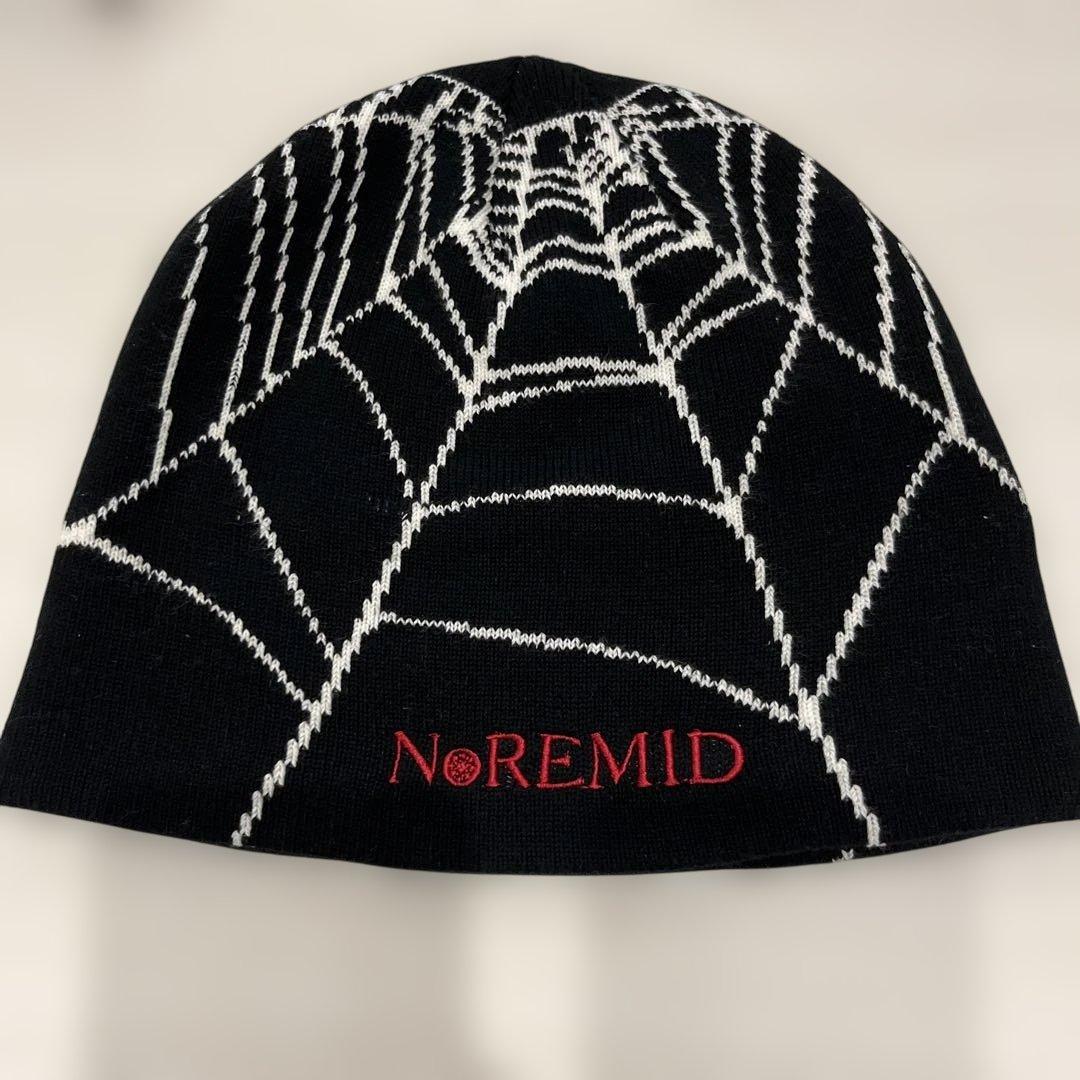 noremid spider ビーニー black 黒 ノーリミット - メルカリ