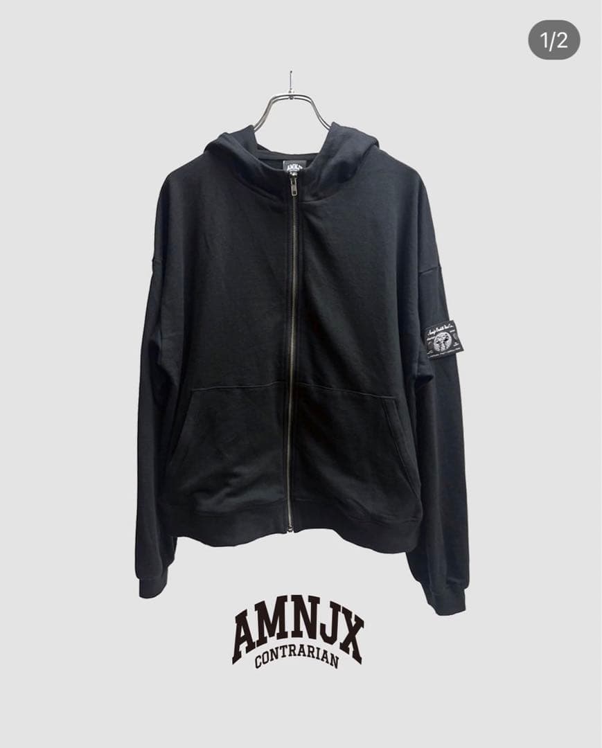 Amnjx hoodie 平本蓮 着用 パーカー - メルカリ