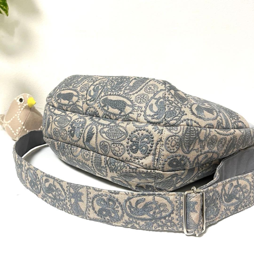 ミナペルホネン ハンドメイドバッグ マチ付きショルダーバッグ - メルカリ