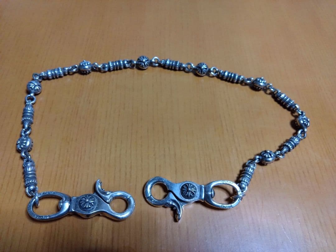 バレル＆クロスボールリンクウォレットチェーン 楽天市場】CHROME HEARTS CROSS BALL SHORT WALLET CHAIN クロムハーツ