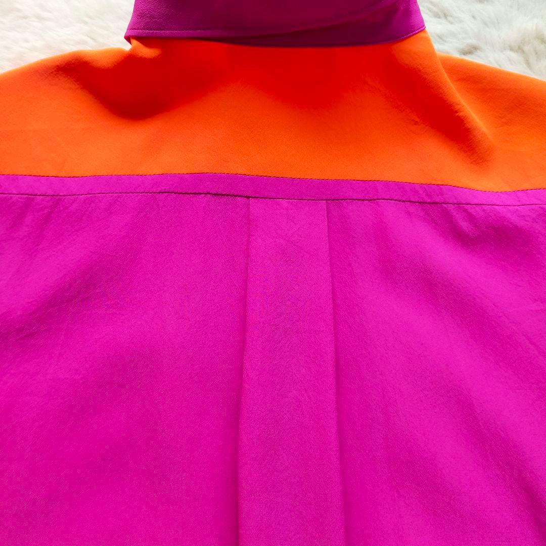 CELINE セリーヌ フィービー期 シルク シャツ バイカラー - メルカリ