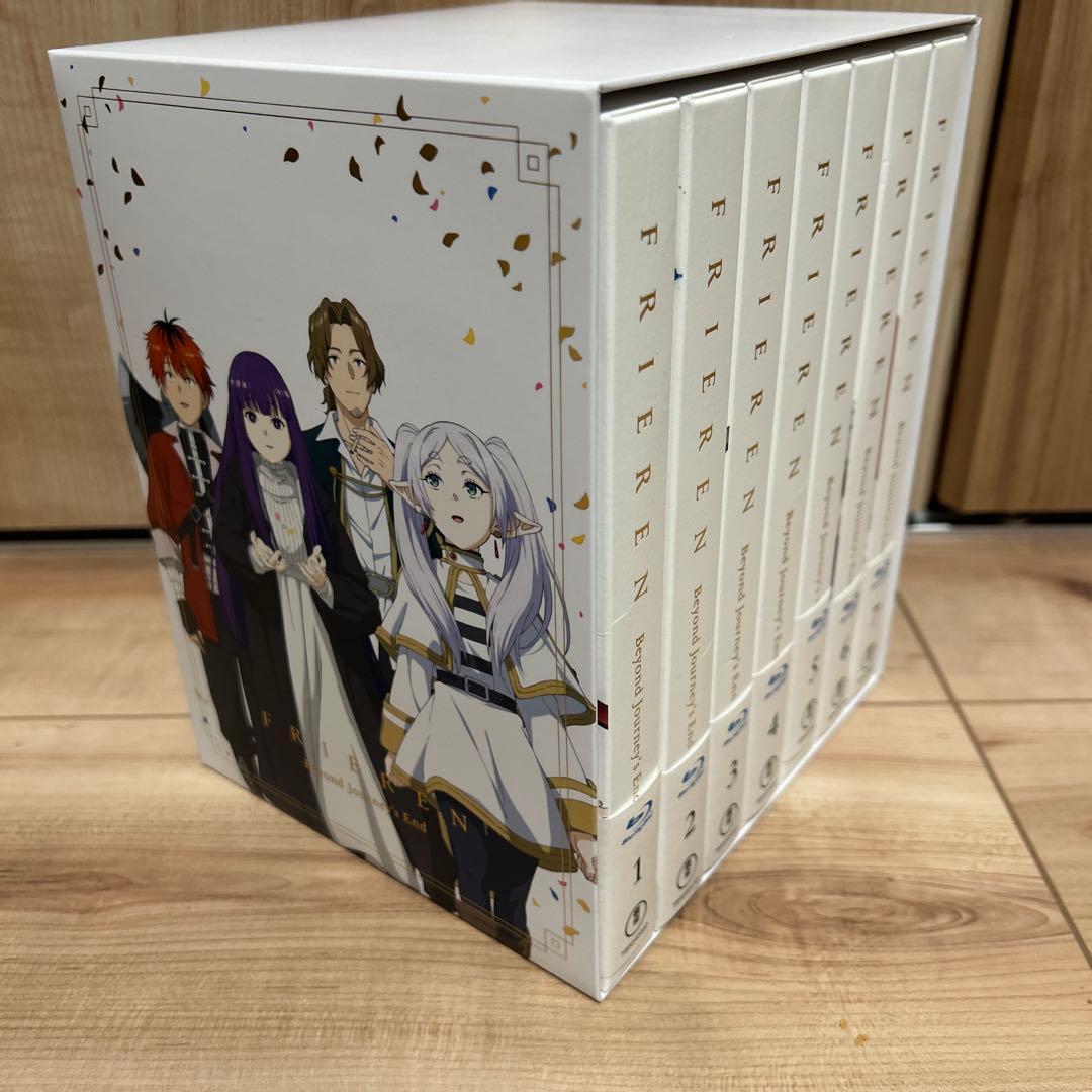 葬送のフリーレン　Blu-ray 全7巻セット　初回生産限定版　収納BOX付き Amazon.co.jp: 葬送のフリーレン 初回生産限定版 全7巻+メーカー全巻