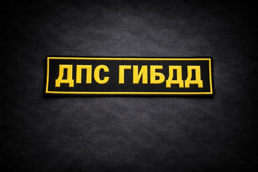 ロシア軍 実物 ロシア内務省 交通警察 ДПС ГИБДД PVC 縫付 パッチ