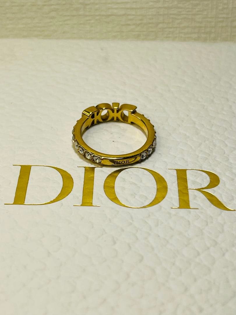 DIOR ディオール ディオレボリューションリング 指輪 ゴールド S