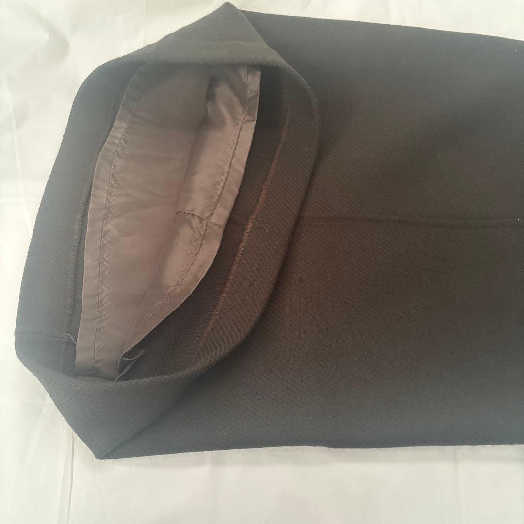 PRADAプラダ カーキ 100%ウール スカート サイズ42