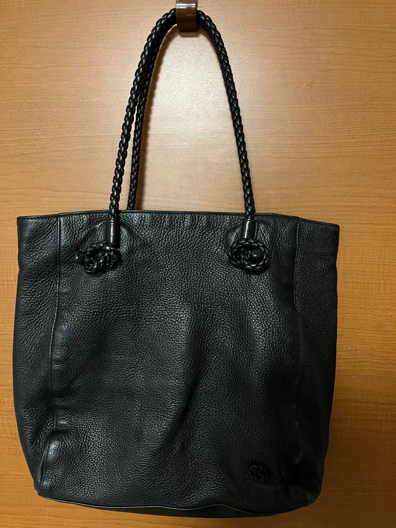 グッチ黒の インターロッキング　トートバッグ GUCCI（グッチ） バッグ メンズ トートバッグ インターロッキング