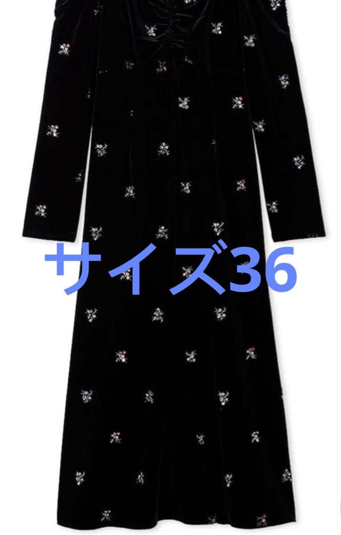 ゆな♡即購入可様　ワンピース　BLK サイズ36 多機能すぎるワンピース】ダブルピケクロス・タックデザインフレア