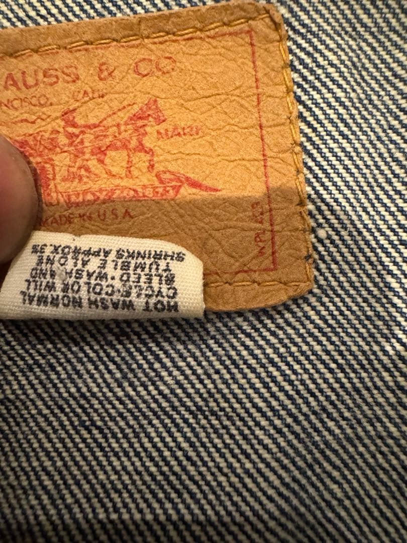 ✸ Levi's 70s 70505 small \"e\"42-44 雰囲気良好✸