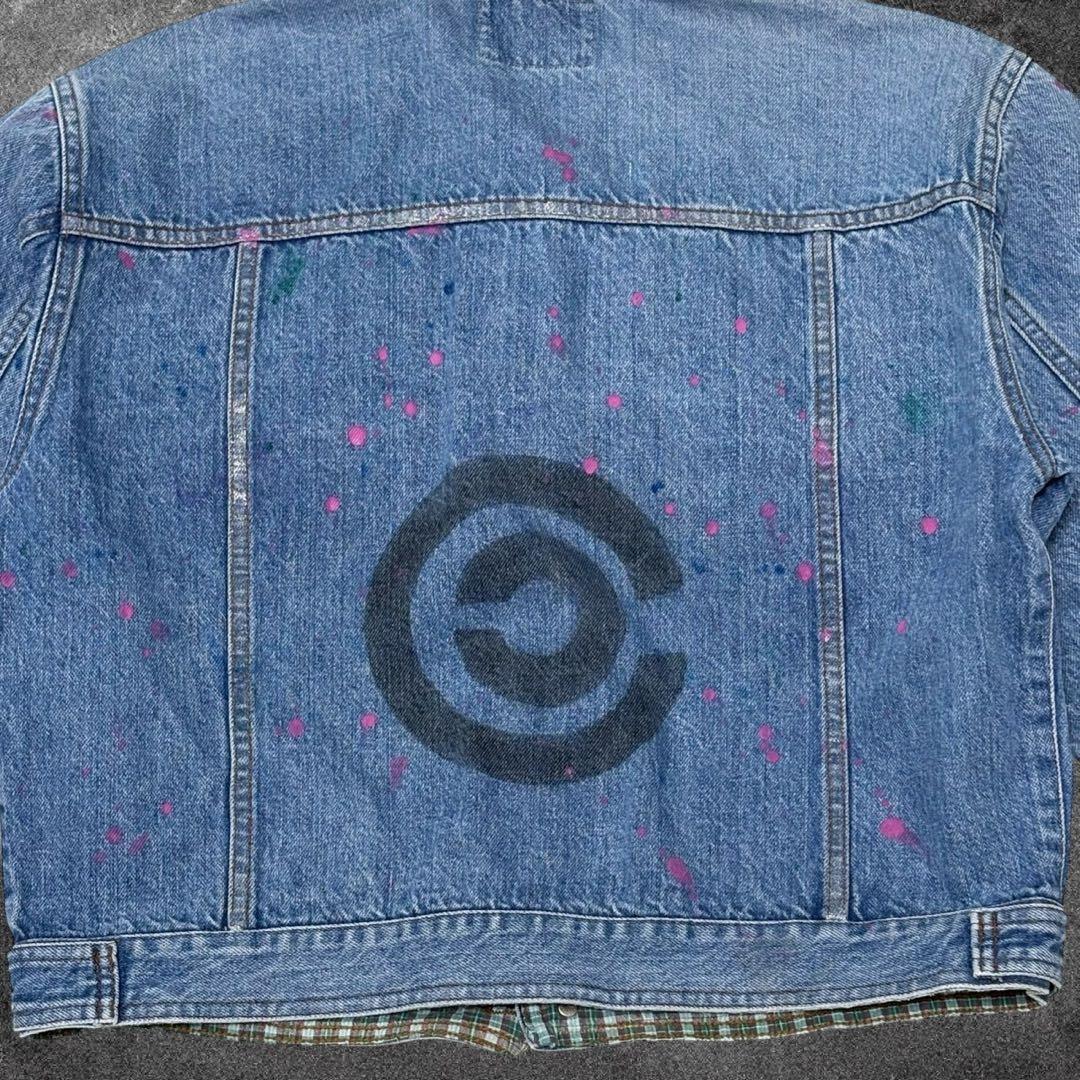 00s【archive】Y2K Short Denim Jacket Fade - メルカリ