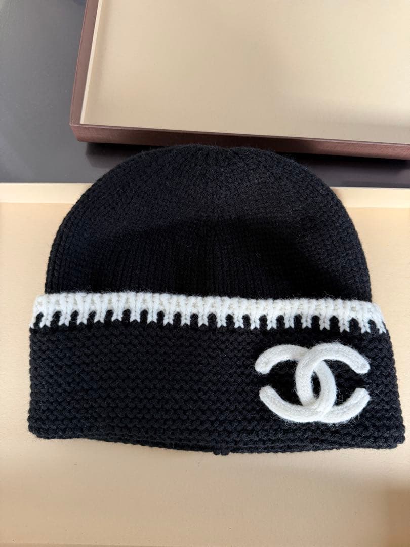 CCロゴ ブラック ニット帽 NEW ERA（ニューエラ） 正規品 ニットキャップ ニット帽 ちびまる子