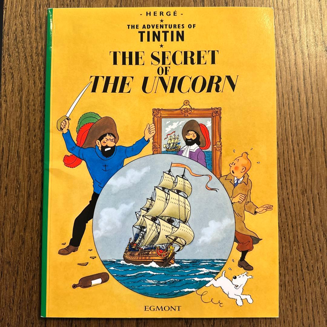 タンタンの冒険/ユニコーン号の秘密 英語版 - メルカリ