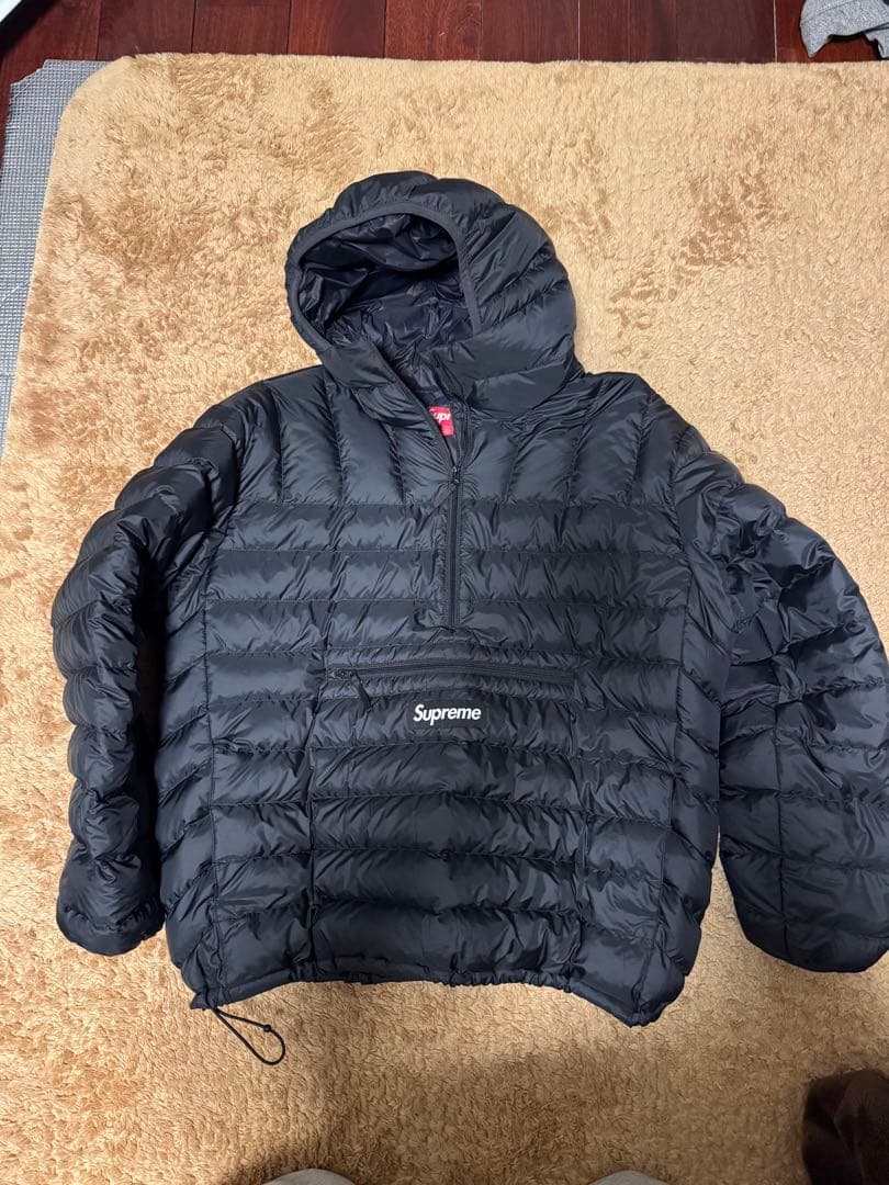 Supreme Micro Down ブラックMサイズ Supreme（シュプリーム） Supreme Micro Down Half Zip Hooded