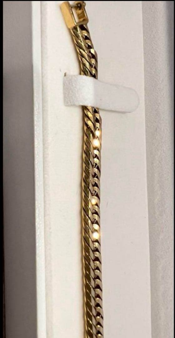 《GINZA TANAKA/日本製18金/K18》 喜平ブレスレット18.4g