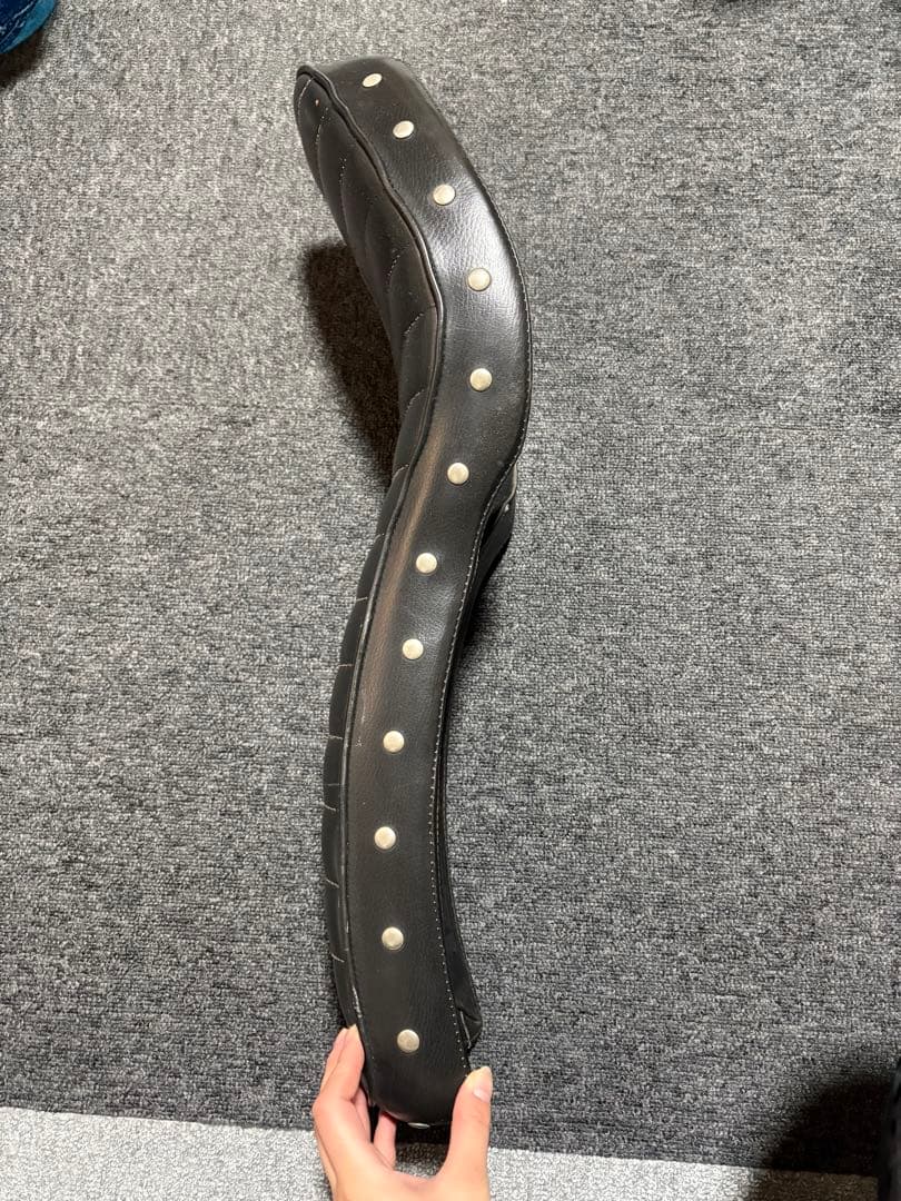 ビラーゴ250 チョッパー　コブラシート ビラーゴ250 クラシックコブラシート タックロール | オートバイの