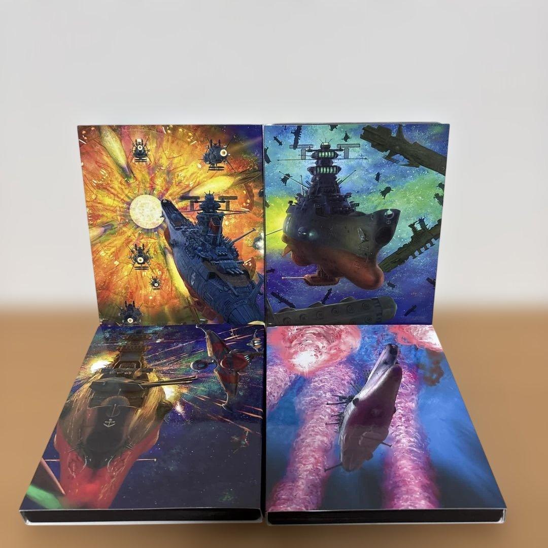 ヤマトよ永遠に REBEL3199 Blu-ray 1〜4巻セット ヤマトよ永遠に REBEL3199」Blu-ray第4巻の特別限定版の展開図 [画像